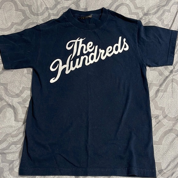 SMALL THE HUNDREDS Navy Blue tee - Picture 1 of 2